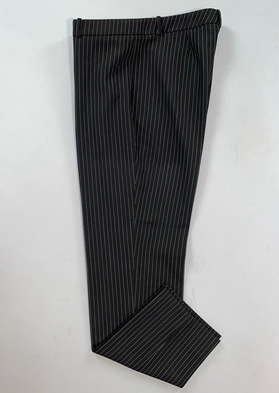 Hugo Boss Tilunana Women's Microfiber Dress Pants, Trousers. Pinstripe, Size 8.